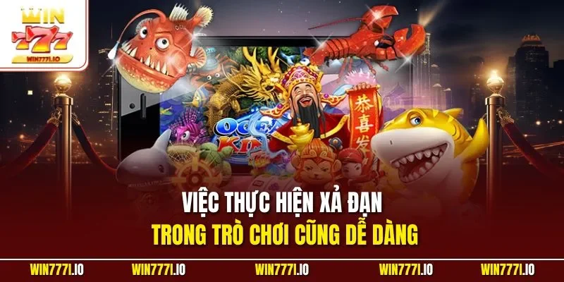 Việc thực hiện xả đạn trong trò chơi cũng dễ dàng